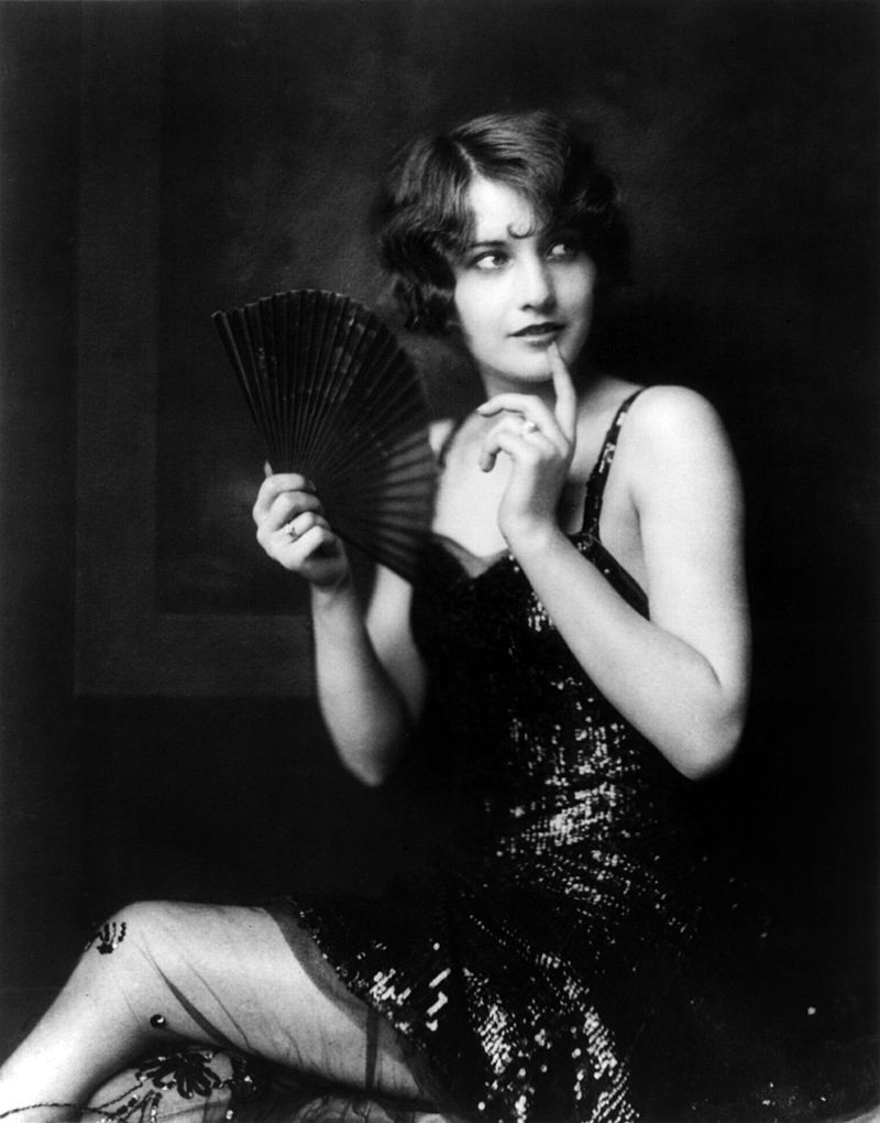 Barbara Stanwyck as a Ziegfeld girl (c. 1924) by Alfred Cheney Johnson (Source: Wikipedia Commons | Library of Congress).